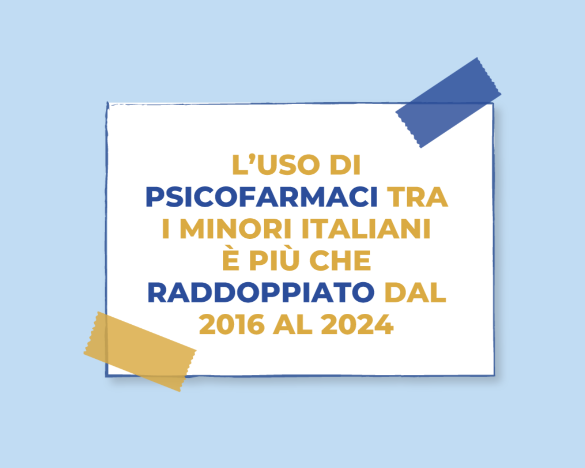 Aumento dell’uso di psicofarmaci nei giovani